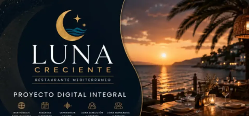 Luna Experience — Experiencia digital para un restaurante real.