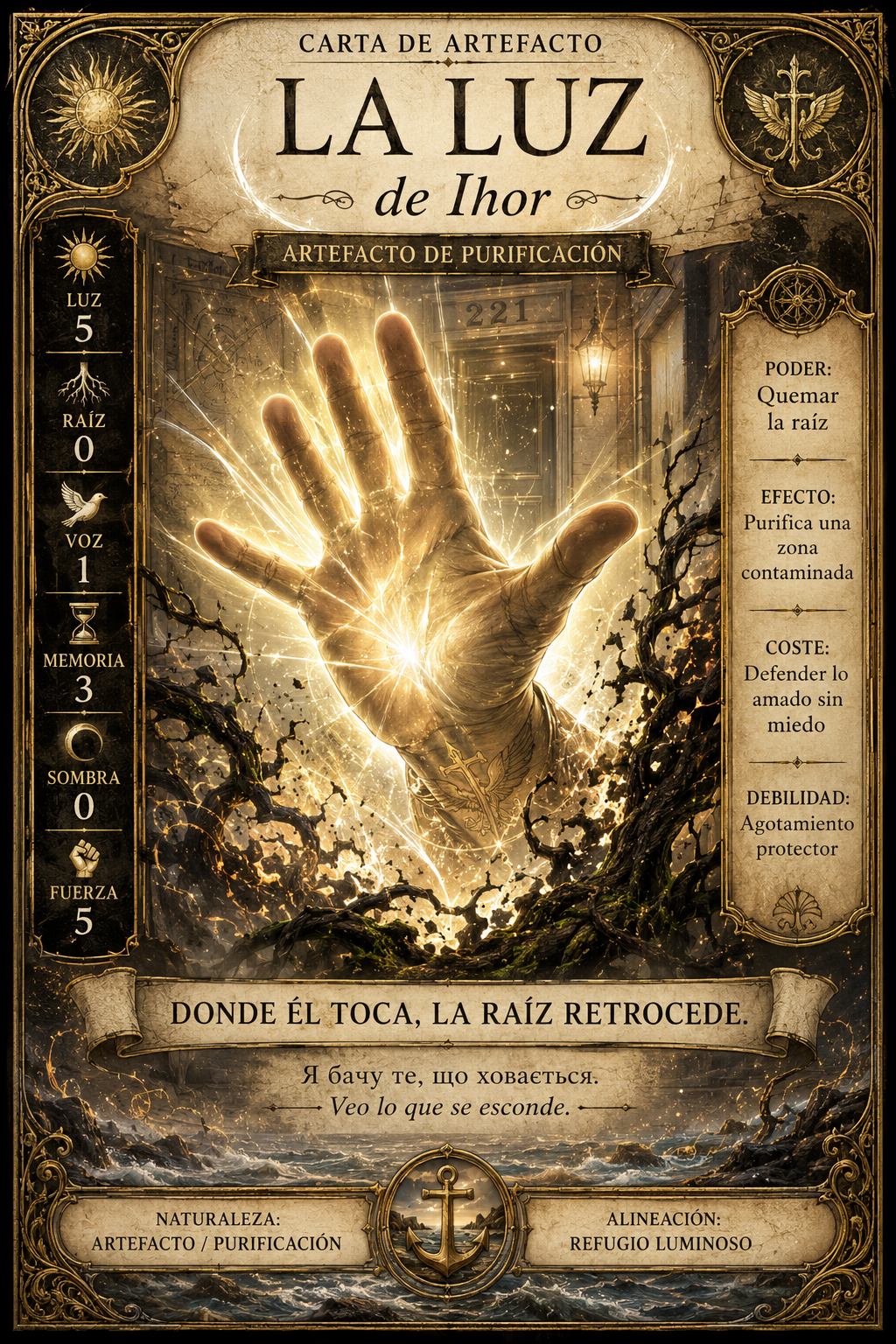 Artefacto: La Luz de Ihor