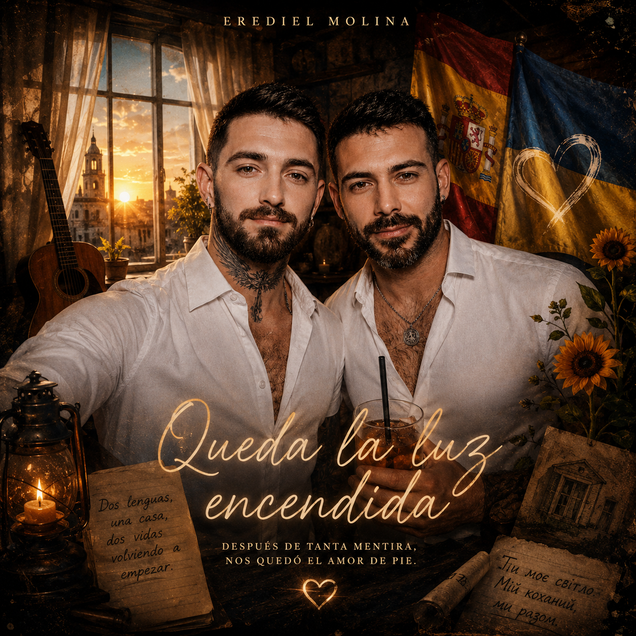 Portada de Queda la luz encendida
